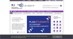 Desktop Screenshot of ac-dijon.fr